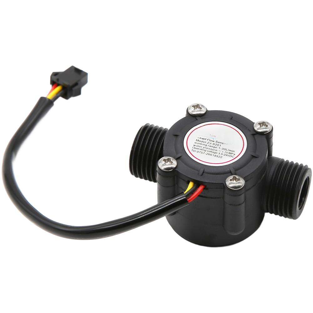 For Water Flow Sensor S201 G1/2 for For Water Heater Dispenser for pulse F=7.5Q