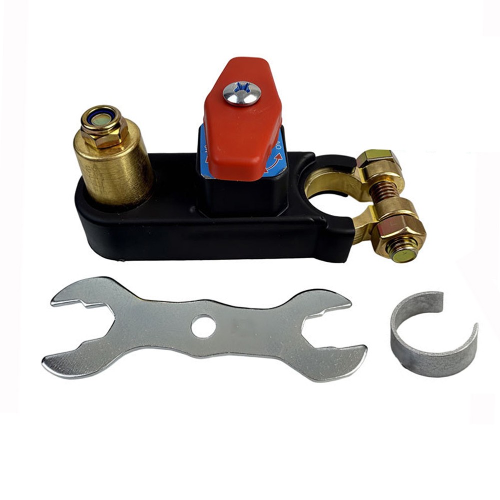 Negative Terminal Battery Disconnect Switch 12V 24V Horizontal Display