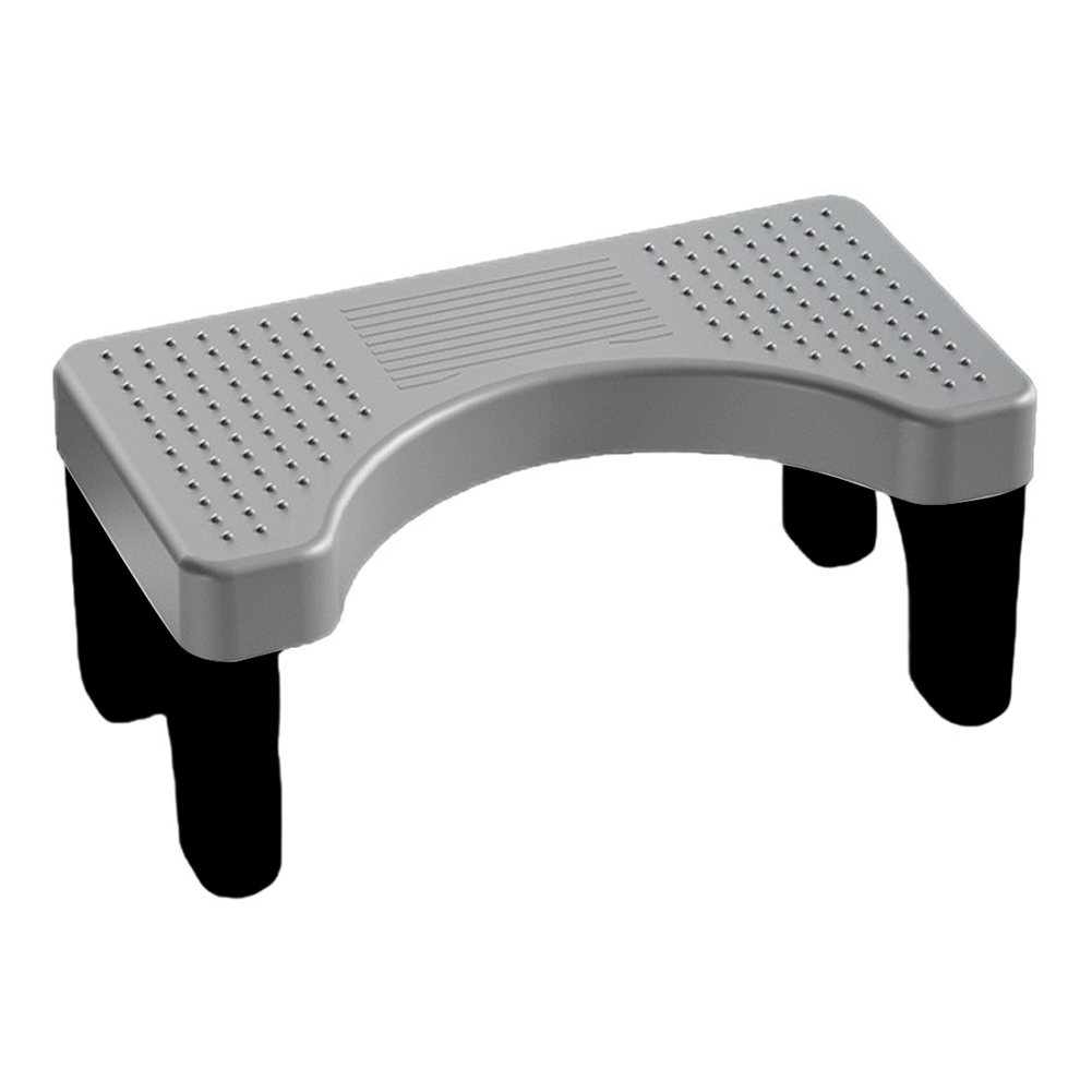 Toilet Squat Stool for Adults Step Stool with Detachable Legs 40x21x17cm
