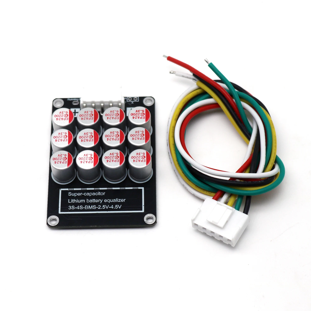 Three Proof Coated Battery Balancing Module 4S 8S 16S 5.5A FR4 Circuit Board