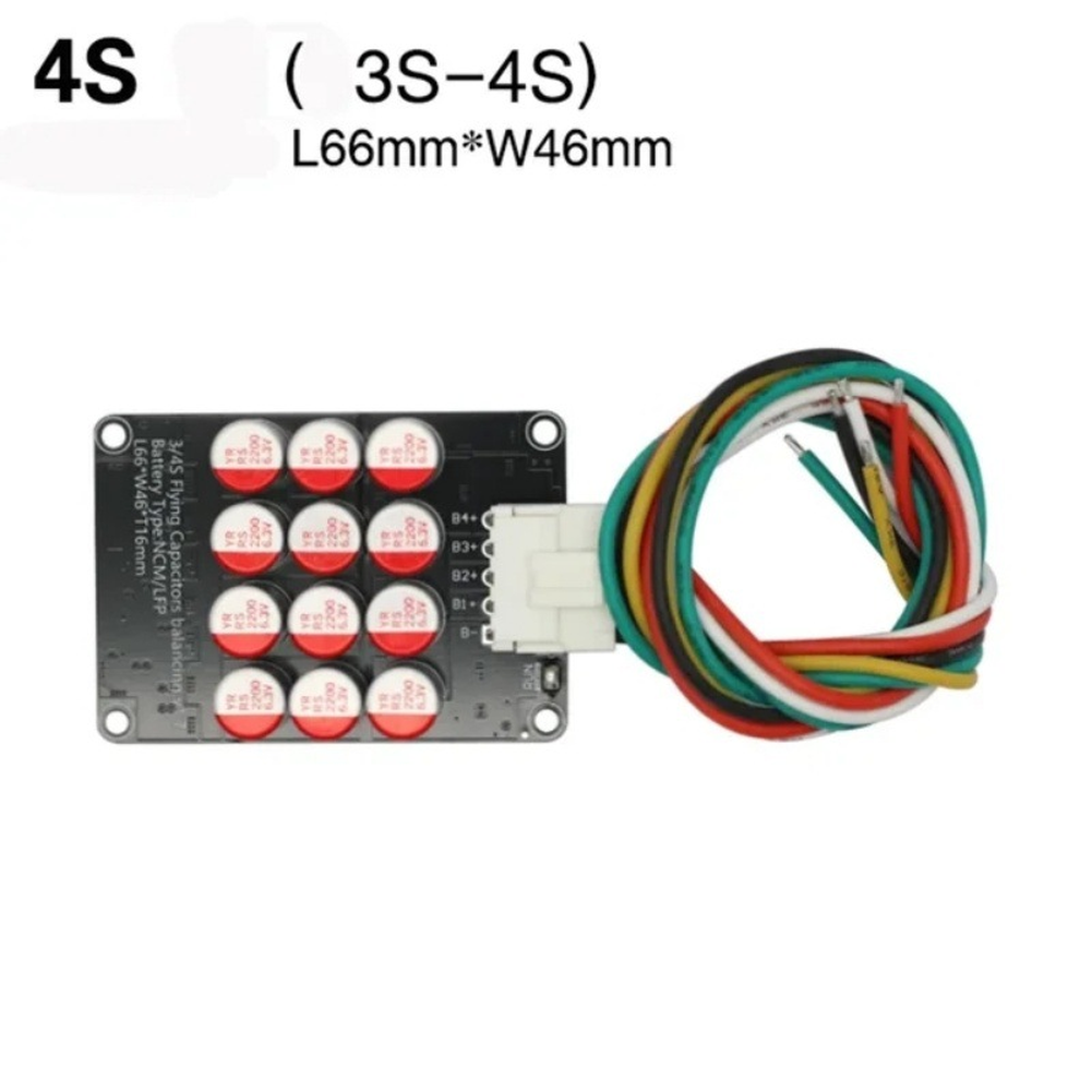 Three Proof Coated Battery Balancing Module 4S 8S 16S 5.5A FR4 Circuit Board