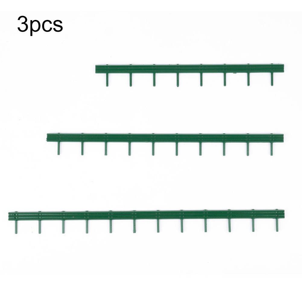 3pcs Plastic Guardrail Kit for Model Making 17.2cm 21.5cm 25cm Options