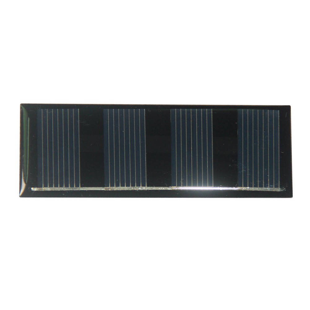 For Miniature Polysilicon Solar Panel 0.2W 2V 78.8 x 28.3 mm for Prototypes