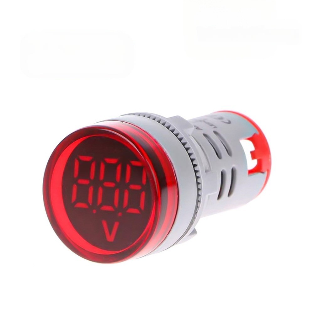22mm Mount LED Digital AC Voltmeter for Industrial Electrical Equipment