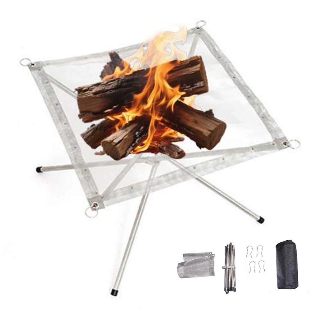 Backpack Stove Folding Wood Stove Lightweight And Portable Campfire Cooking