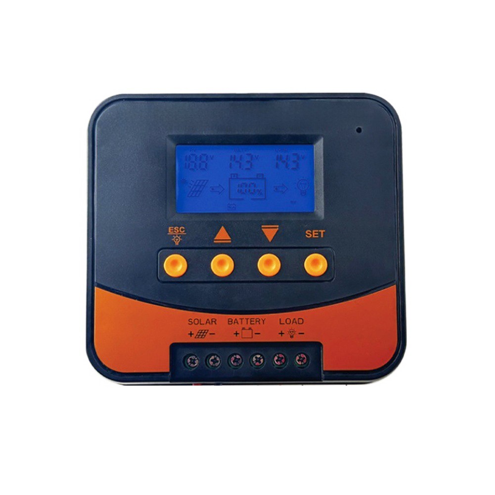 MPPT Solar Charge Controller 146.8 x 136.3mm Size ABS Material for 12V 24V Use
