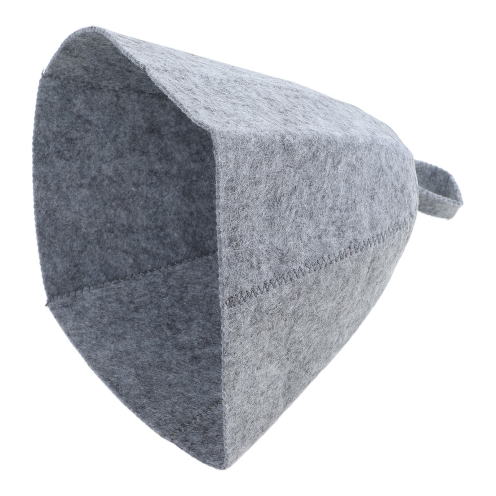 Sauna Headgear Felt Cloth Vaporarium Hat for Bath Spa and Warm Room Therapy - Produktbild 3