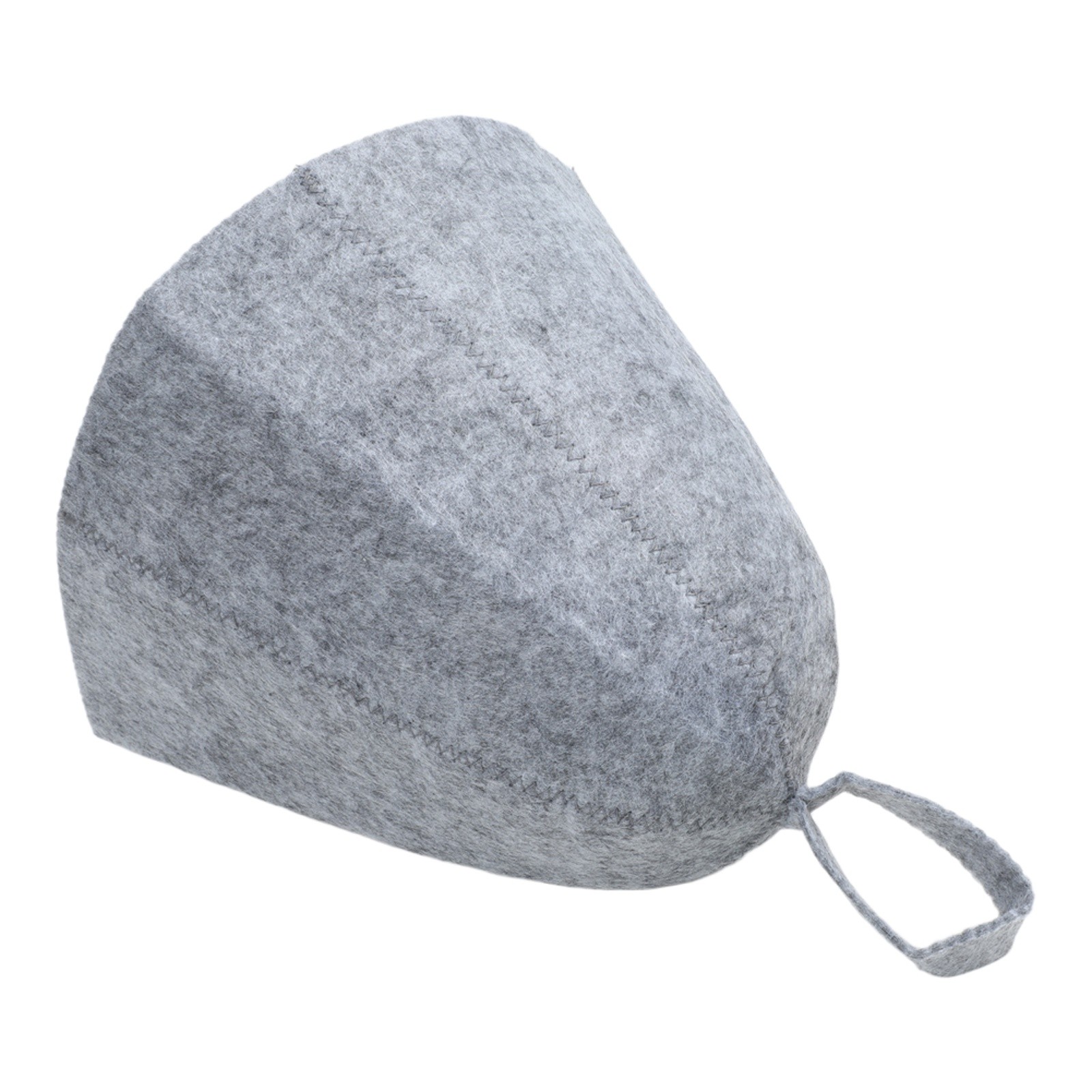 Sauna Headgear Felt Cloth Vaporarium Hat for Bath Spa and Warm Room Therapy - Produktbild 4