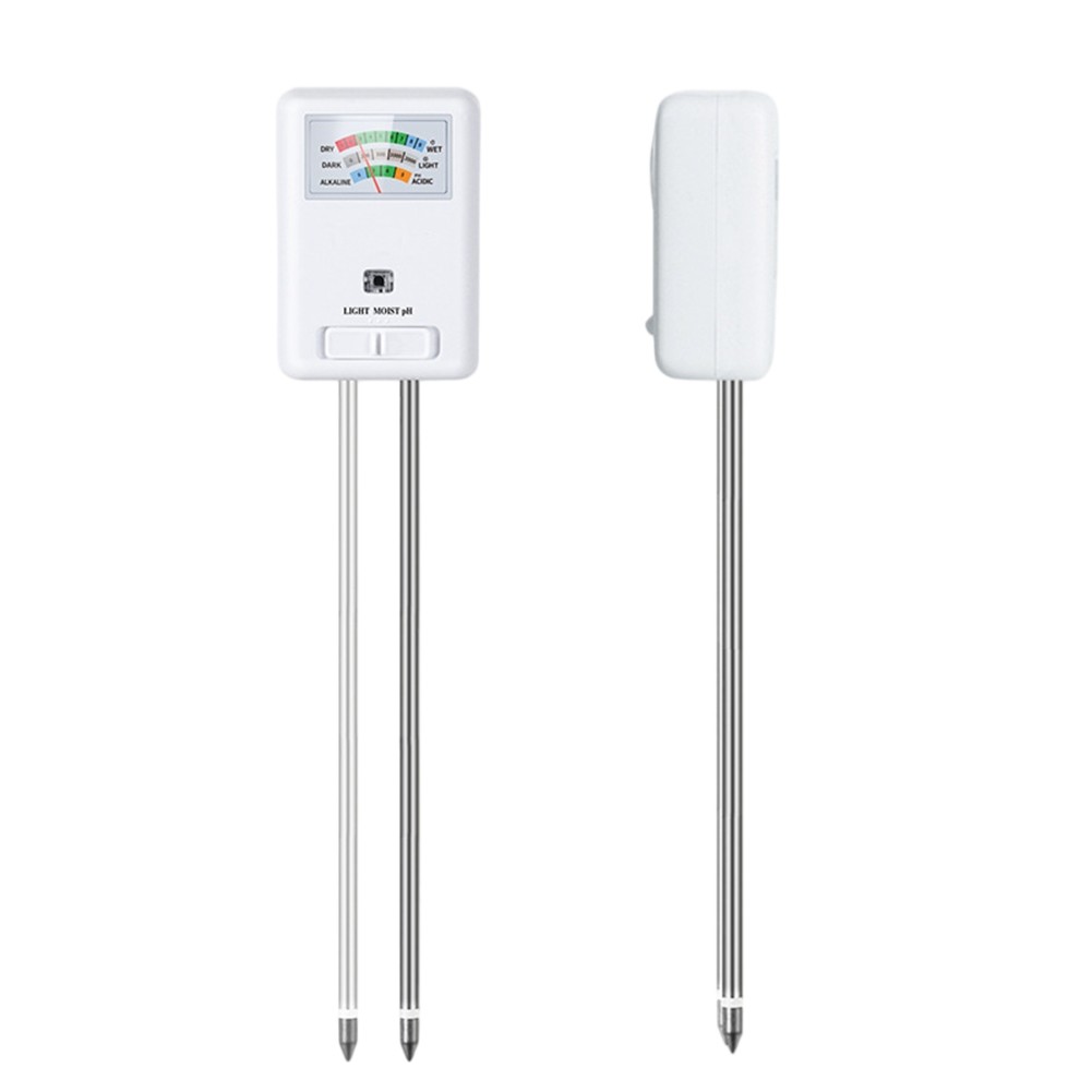Soil Tester Kit 3 in 1 Measures Moisture pH Light for Gardens Green Spaces