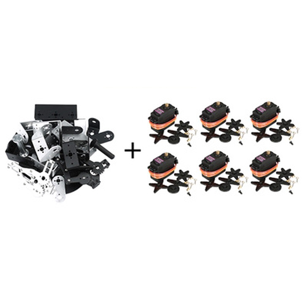 6DOF Robotic Arm Kit for Student Projects and Technical Demonstrations