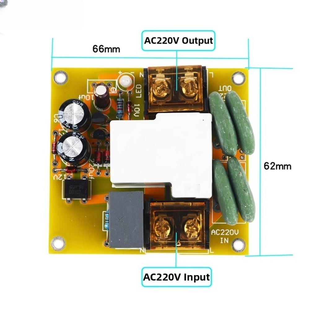 Soft Start Board Compatible with 5000W Amplifiers and Subwoofers