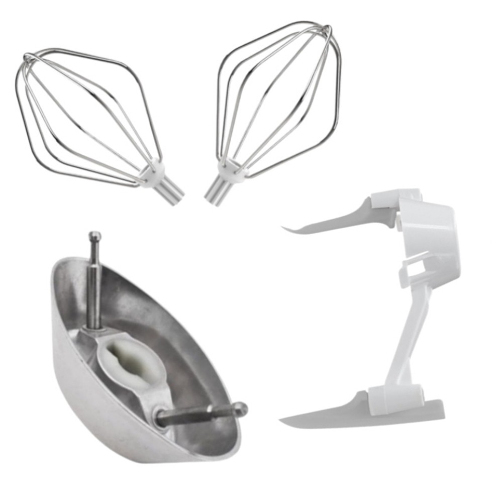 Stainless Steel Mixing Paddles for Bosch Mixers Metal Whip Integration