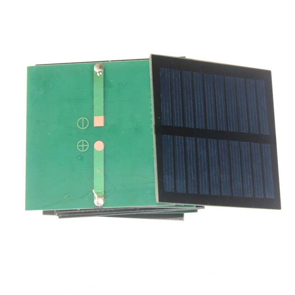 Outdoor Solar Projects 5V 0.45W 19% Conversion Efficiency Metal Material