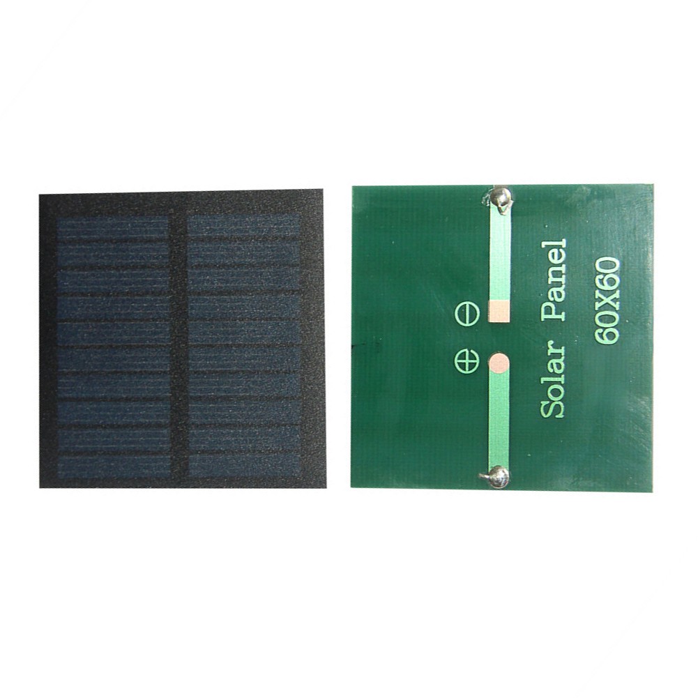 Outdoor Solar Projects 5V 0.45W 19% Conversion Efficiency Metal Material
