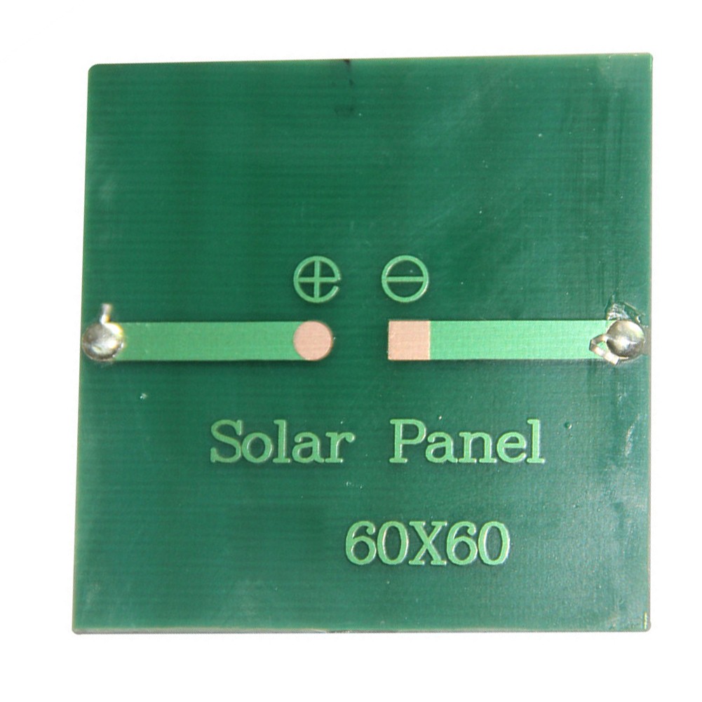 Outdoor Solar Projects 5V 0.45W 19% Conversion Efficiency Metal Material