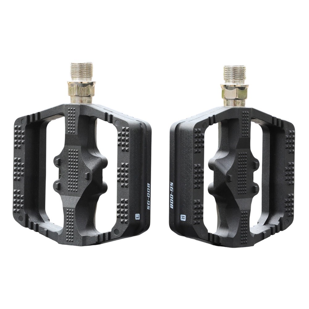 Mountain Bike Pedals Lightweight Aluminum Alloy 6061 and ABS Plastic Design