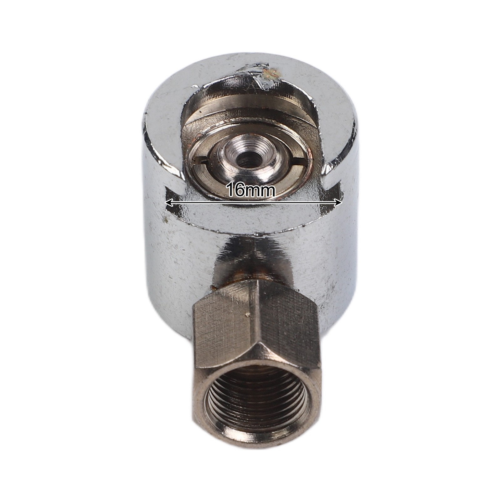 Metal Grease Coupler Slide On Hex for 16mm 22mm Industrial Automotive Use