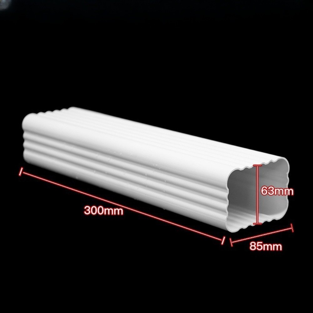 PVC Vierkant Fallrohr Hochwertiges PVC Material Flexible Verlegeauslegung