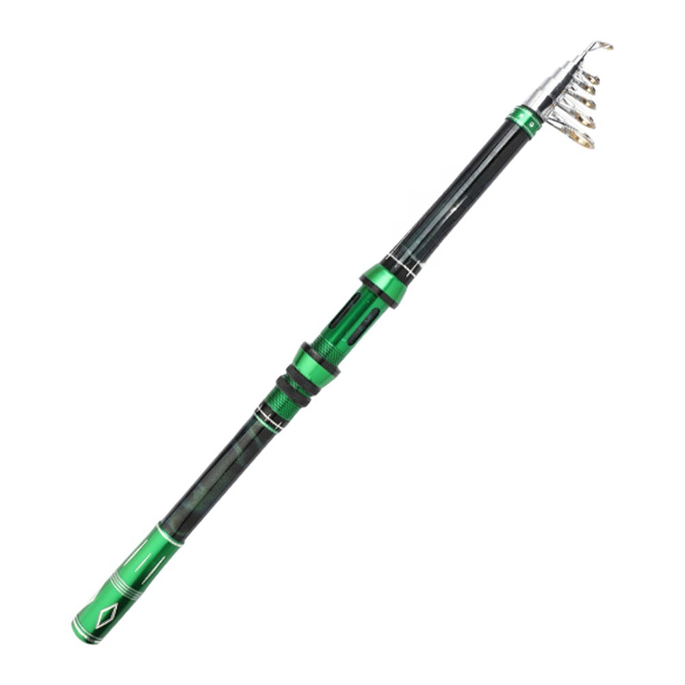 Travel Sized Telescopic Surf Rod 45cm 1.8-2.7m for Sea Rock and Shore Fishing