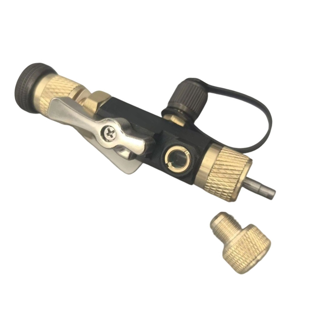 Valve Core Removal Tool for R22 AC Systems with Magnetic Handle and Sight Glass