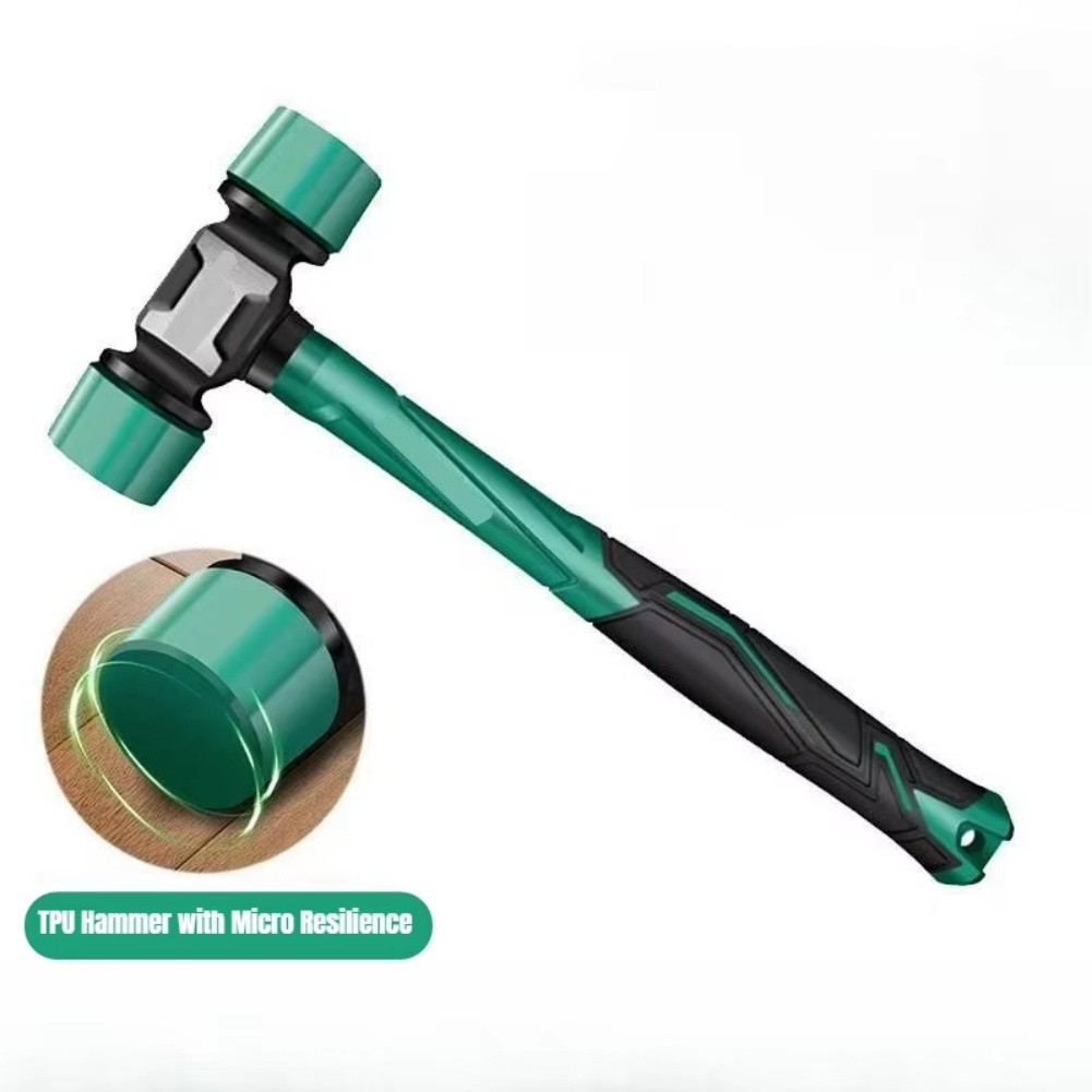Two-Face Rubber Hammer for Flooring Underlayment Installation and Trim Work - Produktbild 1