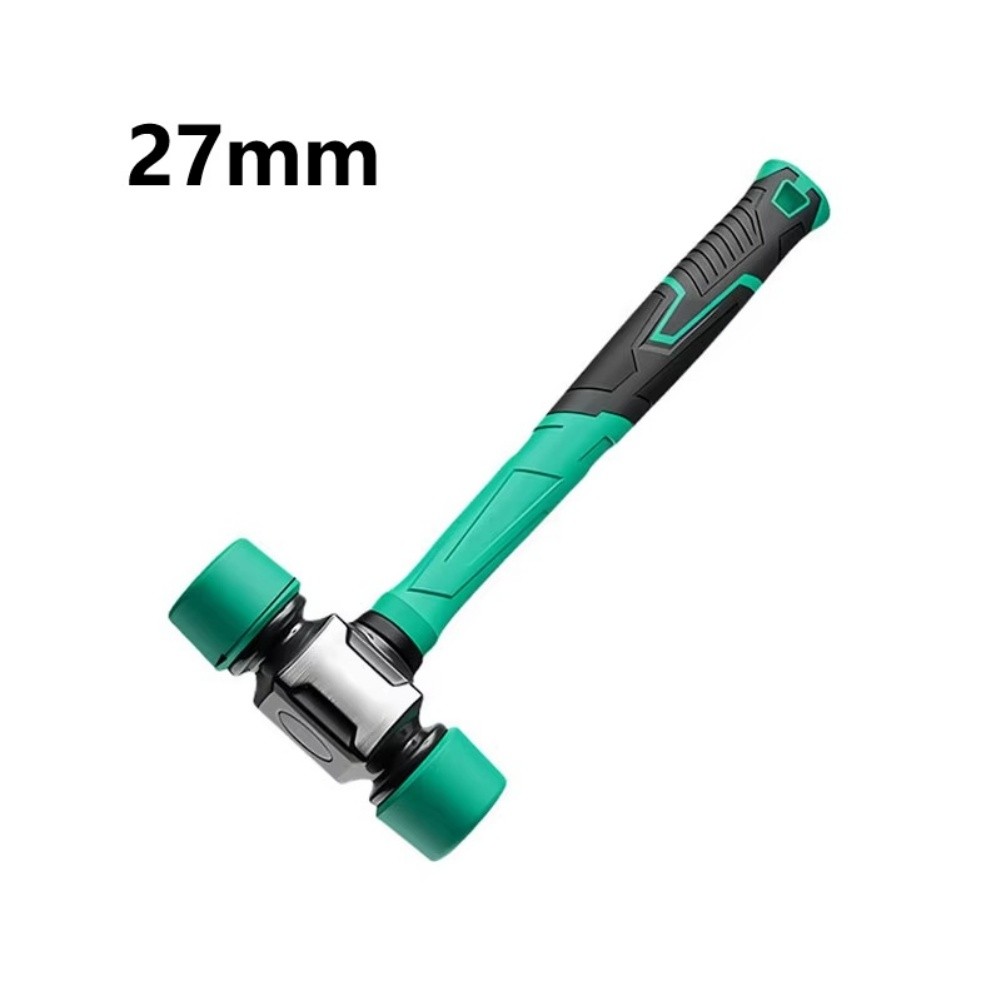 Two-Face Rubber Hammer for Flooring Underlayment Installation and Trim Work