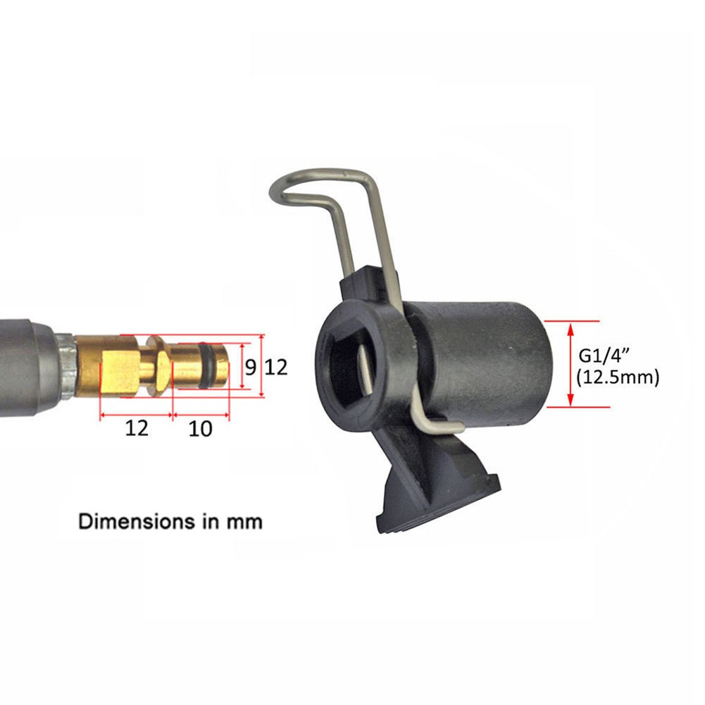 Quick Connect Hose Converter for Pressure Washer G1/4 For M14 Stainless Steel