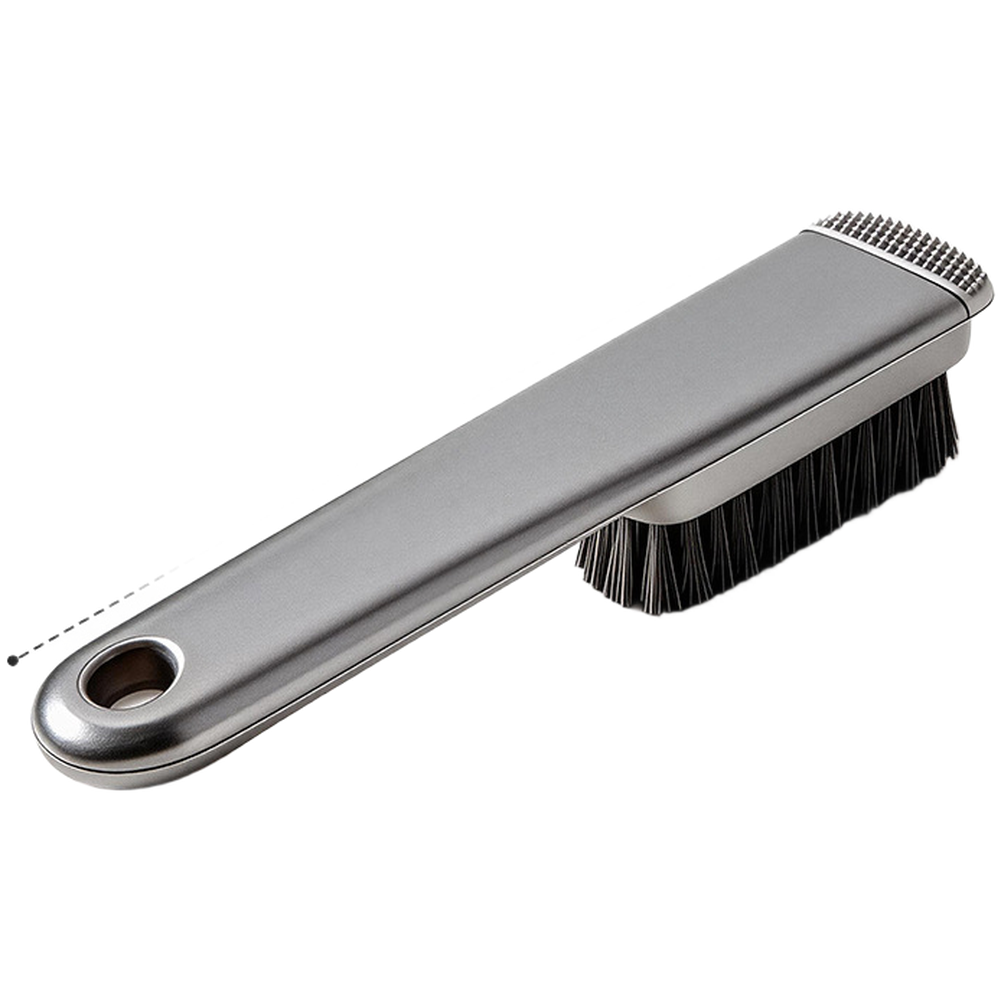 Soft Bristle Brush for Shoes Clothes and Home Use with Hanging Hole 11x6x6cm