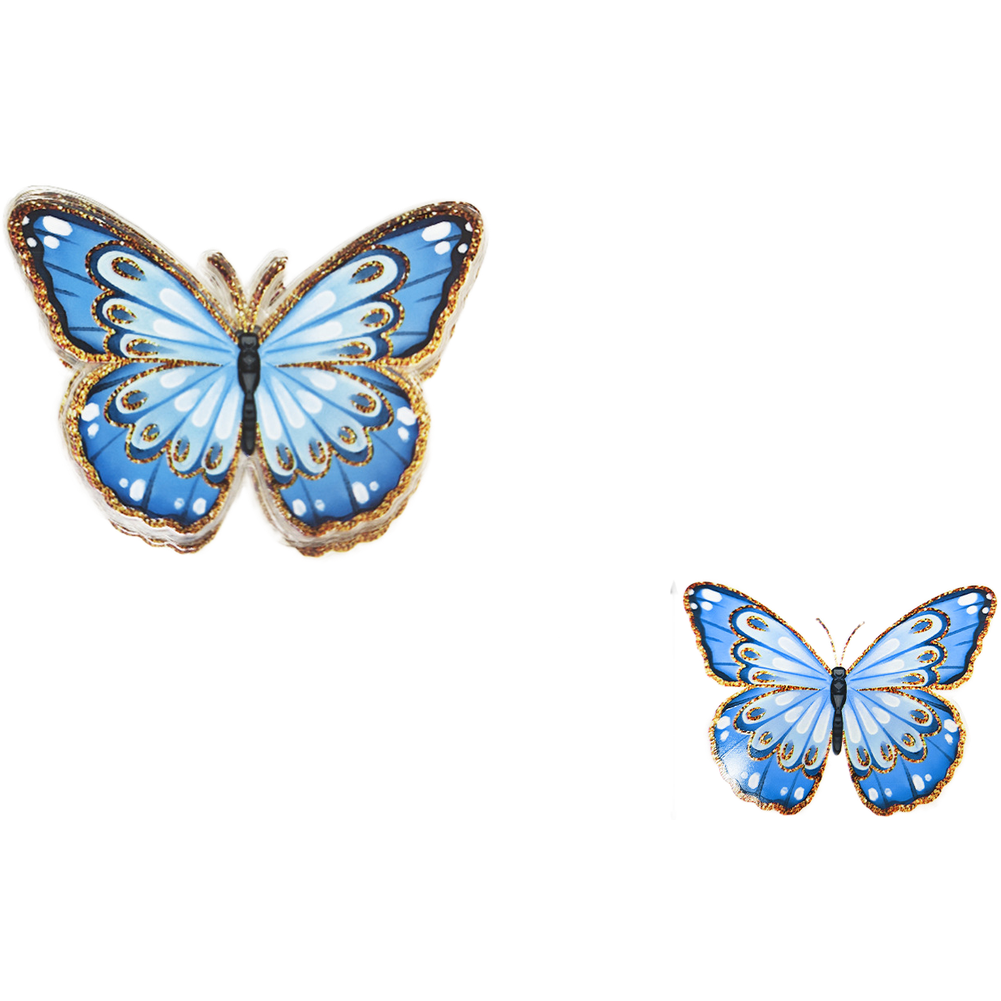 3D Butterfly Decals PVC Waterproof Bright Colors for Home Interior Decor