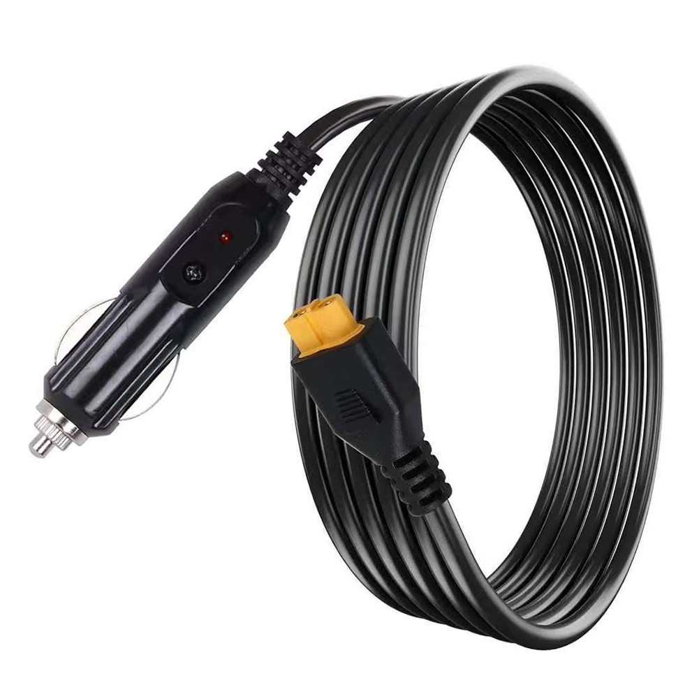 18AWG Car to For XT60 Female Power Cable 300cm for RV For solar Generator