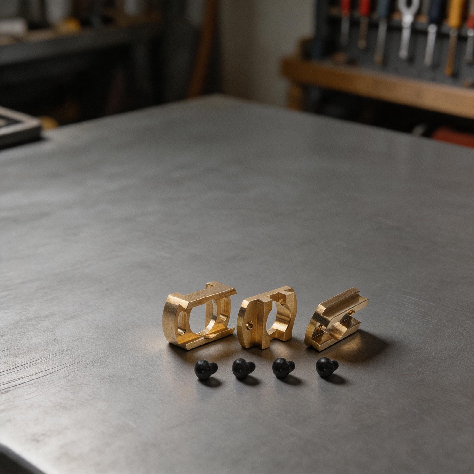 Brass Coupling for 3D Printer Z For STABILIZER Threaded Hole for T8 Screw Use