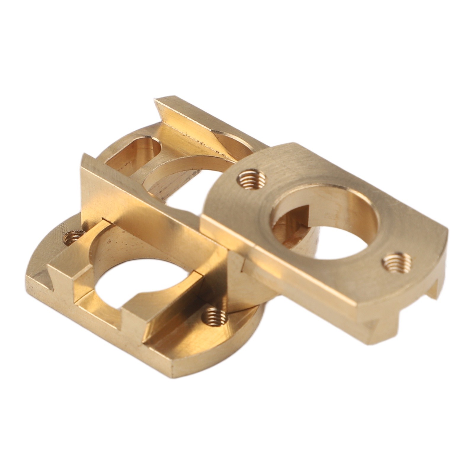 Brass Coupling for 3D Printer Z For STABILIZER Threaded Hole for T8 Screw Use