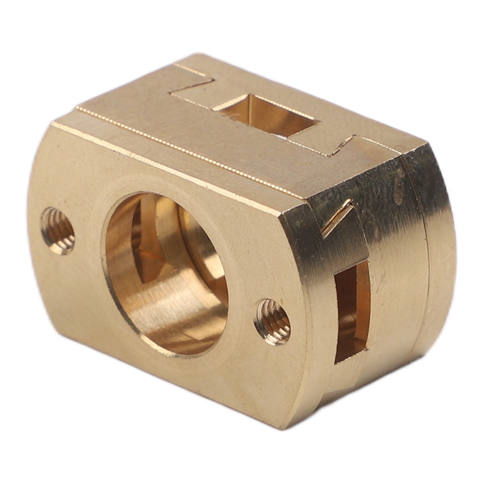Brass Coupling for 3D Printer Z For STABILIZER Threaded Hole for T8 Screw Use
