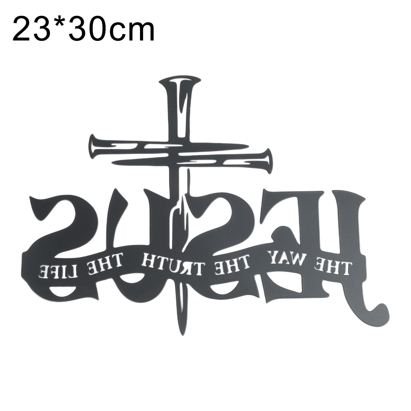 Decorative Metal Praying Hands Christian Wall Art for Entryway and Living Room