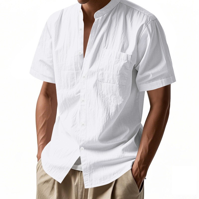 Men’s Lightweight Polyester Top for Leisure Holiday and Active Lifestyle