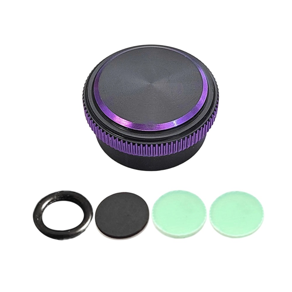 Fishing Reel Knob CNC Aluminum Knob Aluminum Alloy Material Includes Rubber Ring