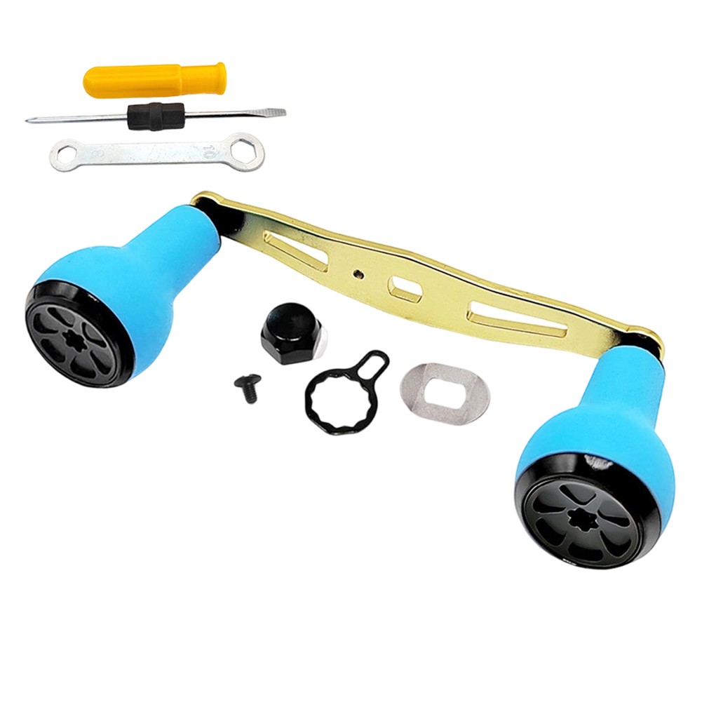 For ABU For DAIWA S 110mm Baitcasting Reel Replacement Handle Silicone Grip