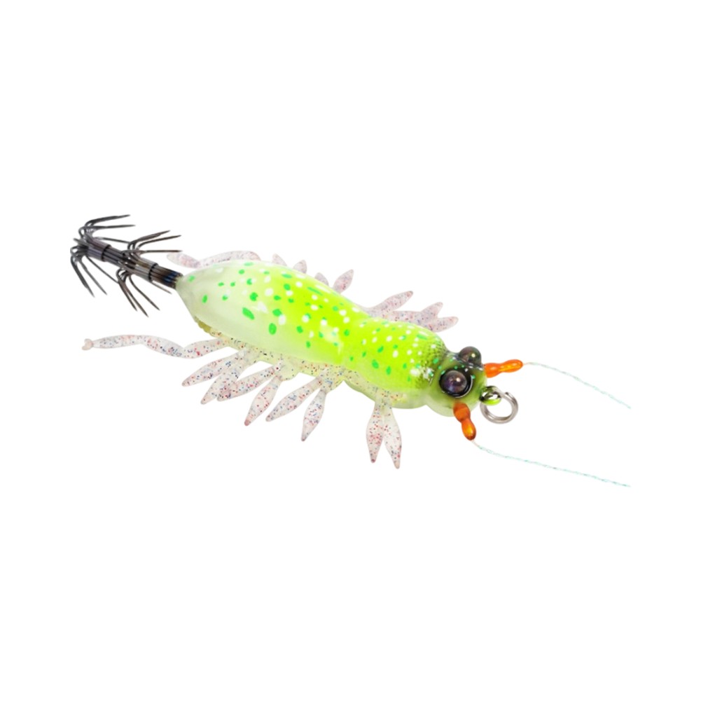 Squid Jig EGI 5.5cm 8.9g UV Glow Jumping Shrimp Design for Night Fishing