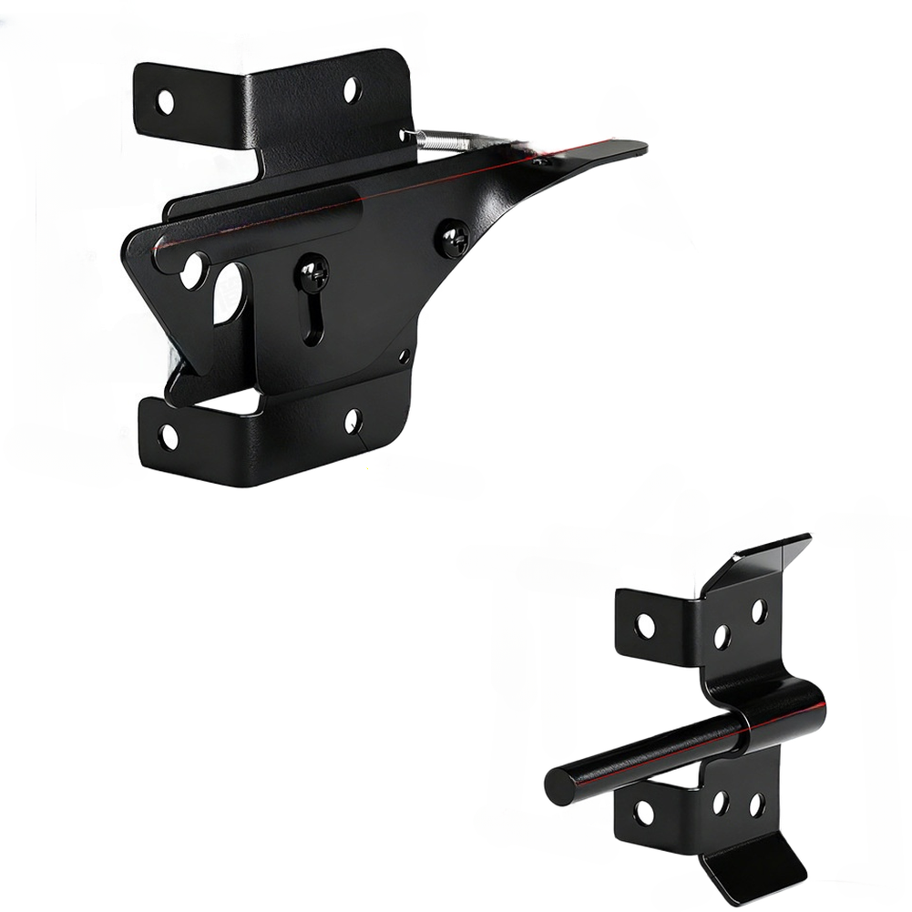 White Stainless Steel Fence Gate Hinge for Wood PVC 32.6mm x 60mm
