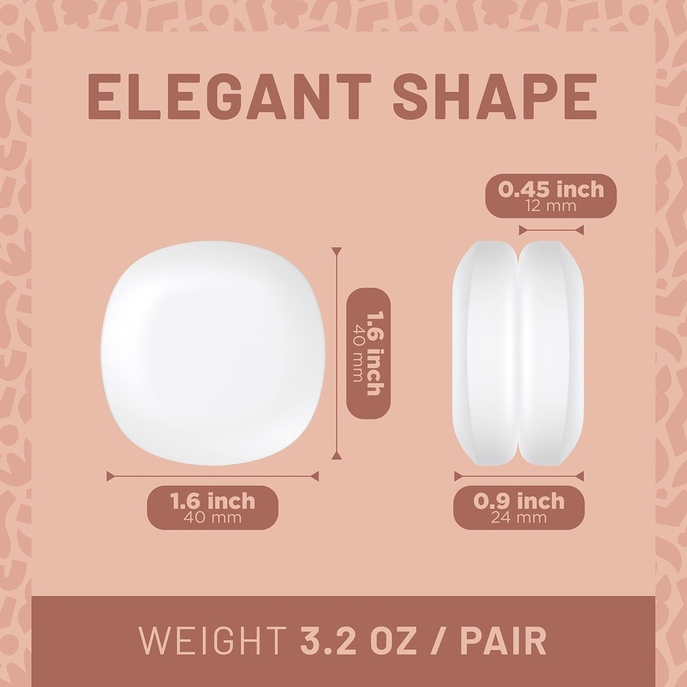 Modern Square Weights Magnetic Curtain Weights Discreet Placement Wind Proof