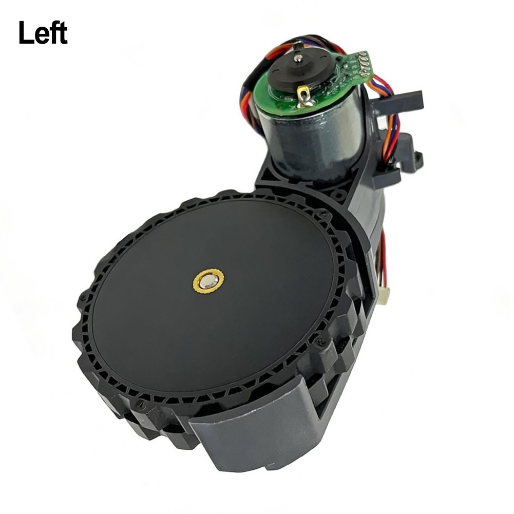 For Roborock For Qrevo Master Pro S Left Right Wheel Set Black 1 or 2 Pieces