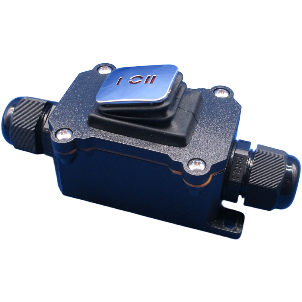 30A 6-Pin 3-Position Waterproof Switch for Dual for source Motor Control Wiring