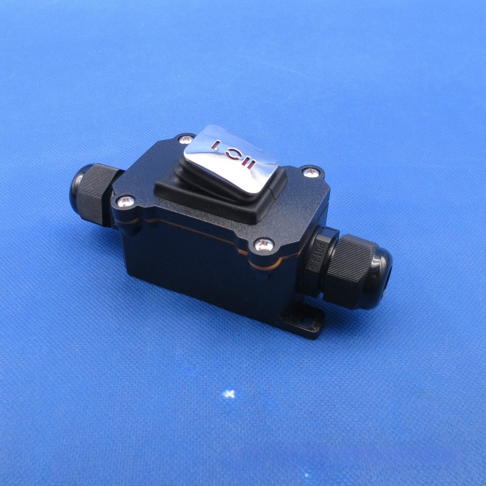 30A 6-Pin 3-Position Waterproof Switch for Dual for source Motor Control Wiring