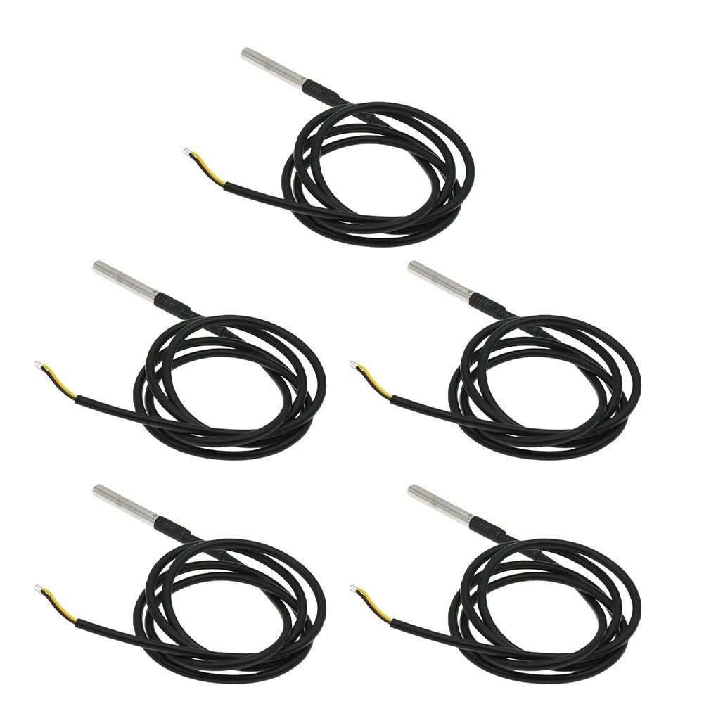 Waterproof Temp Sensor Cable 1 Meter to 5 Meters Adjustable Resolution