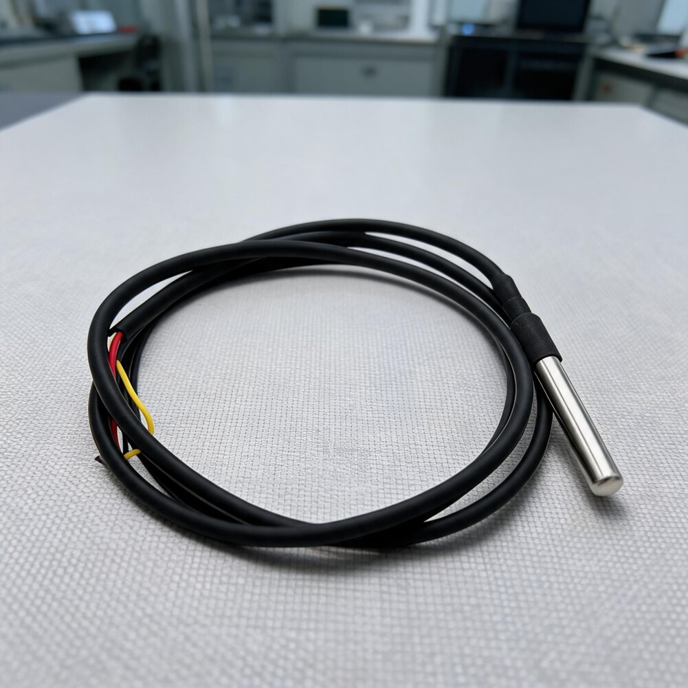 Waterproof Temp Sensor Cable 1 Meter to 5 Meters Adjustable Resolution