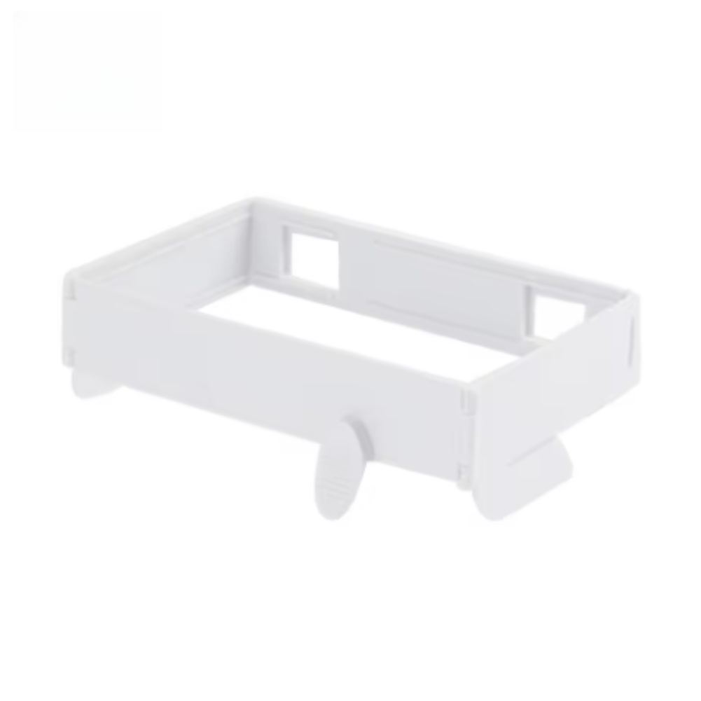 Compact Foldable Trash Rack for Bathroom Kitchen Wall Use 18.5×12.6×6.5cm