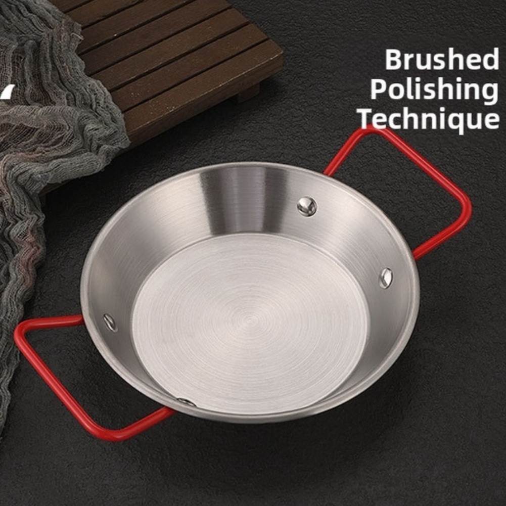 Stainless Steel Serving Tray with Polished Finish for Home Kitchen and Dining - Produktbild 8