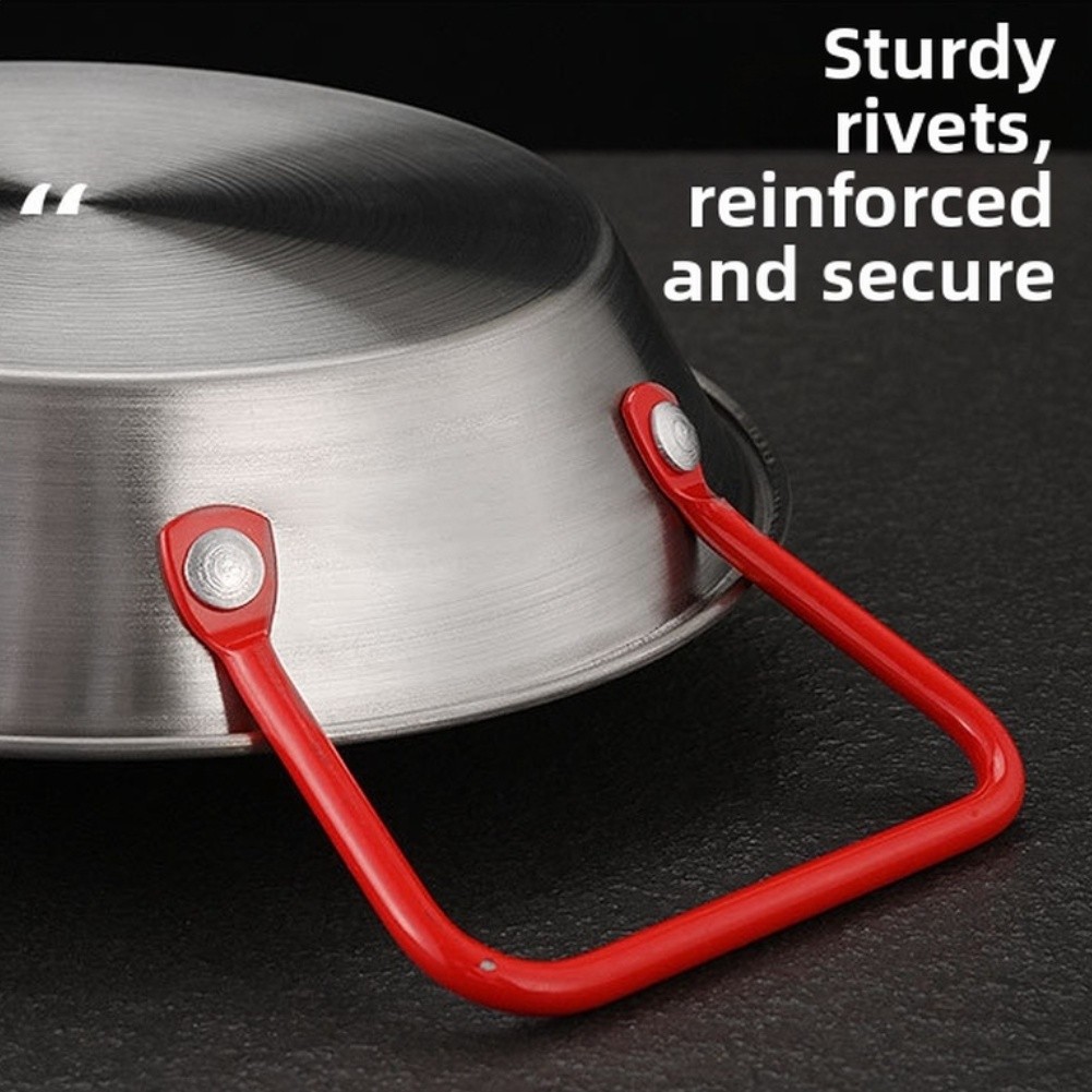 Stainless Steel Serving Tray with Polished Finish for Home Kitchen and Dining - Produktbild 4