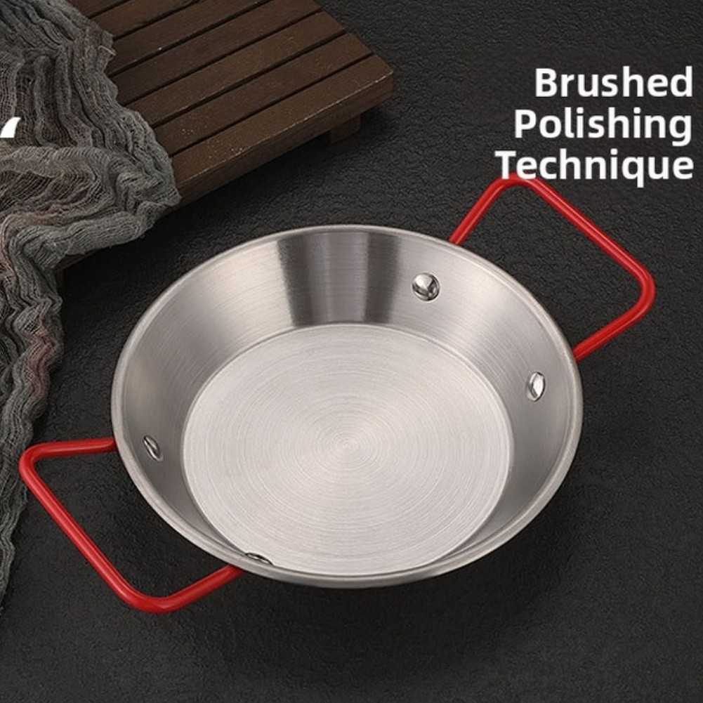 Stainless Steel Serving Tray with Polished Finish for Home Kitchen and Dining - Produktbild 9