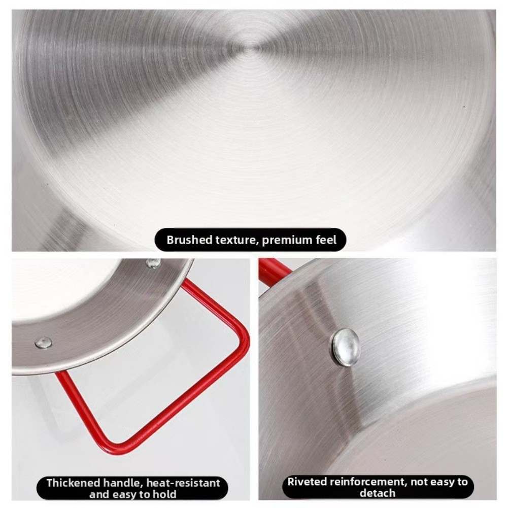 Stainless Steel Serving Tray with Polished Finish for Home Kitchen and Dining - Produktbild 3